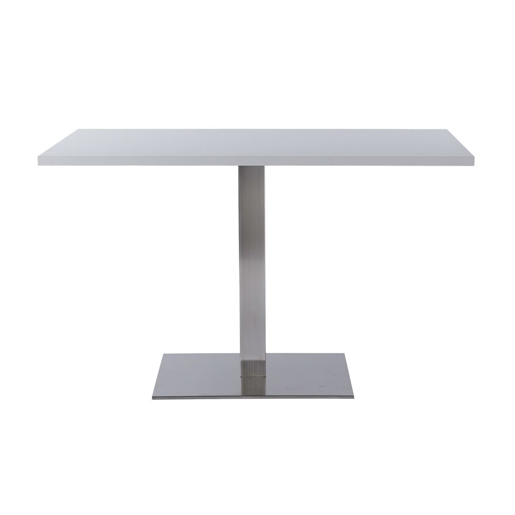 Rectangle pedestal coffee deals table