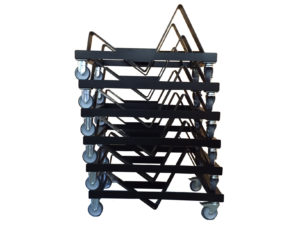 High Stacking Lightweight Upholstered Chair