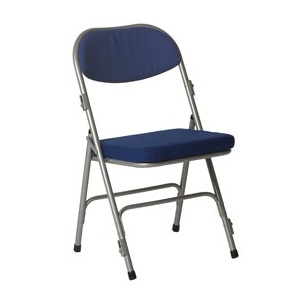 Deluxe Folding Chair Padded Alpha Furniture