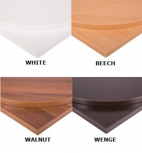 Café/Dining Tables, Cafe Tables, Cafe Tables | Finishes