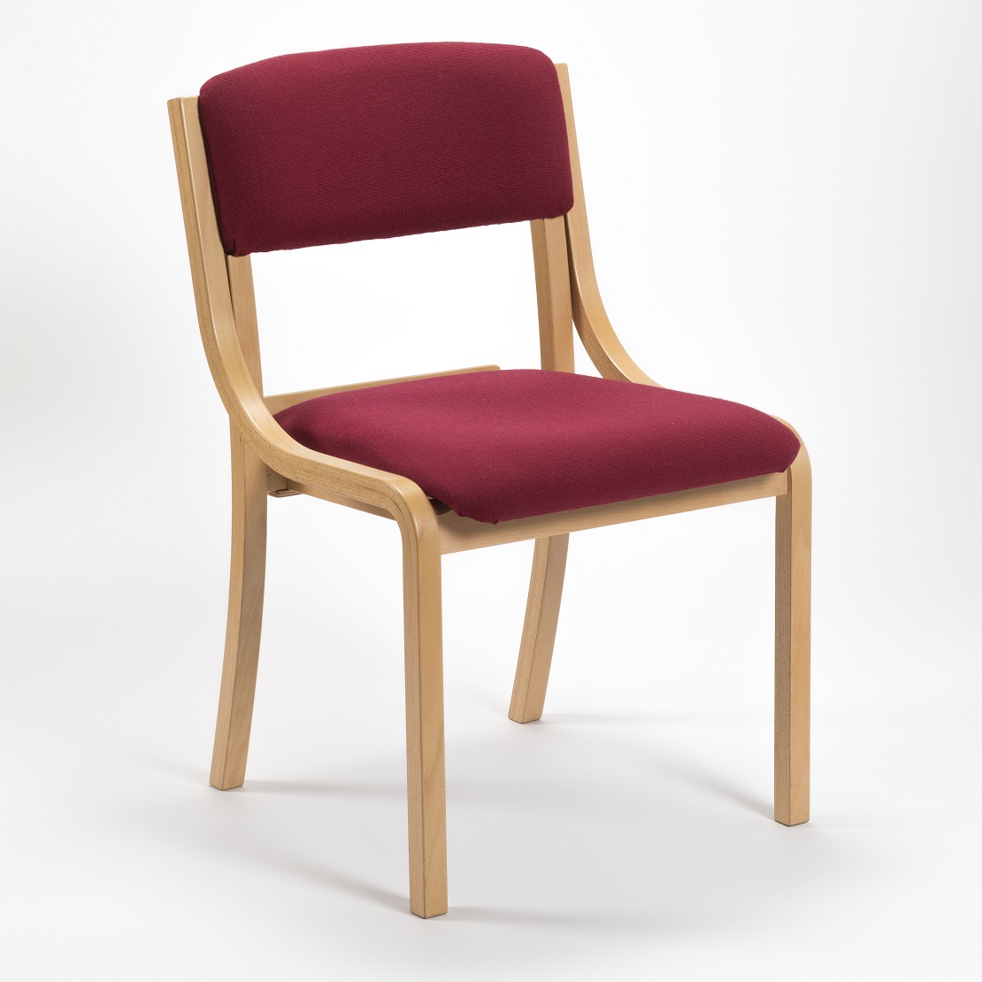 lightweight wooden stacking chair