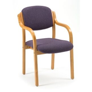 Wooden Stacking Meeting Chair (Shown with optional arms) | Conference Chairs | MRLB Wooden Stacking Meeting Chair (Shown with optional arms) | Conference Chairs | MRLB