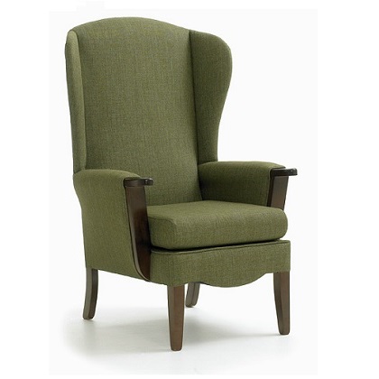 High Back Wing Chair Sku Shcamhbwc Alpha Furniture