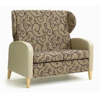 High Back Wing Settee | High Back Settees | SHMODHBWS High Back Wing Settee | High Back Settees | SHMODHBWS