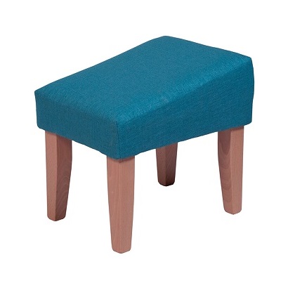 Angled on sale foot stool