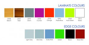 Laminate Colour Ranges Enviro Dining