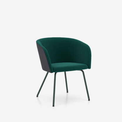 Modern Styled Tub Chair/Sofa with Wood or Metal Legs | Soft Reception Seating | 