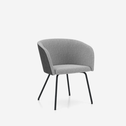 Modern Styled Tub Chair/Sofa with Wood or Metal Legs | Soft Reception Seating | 