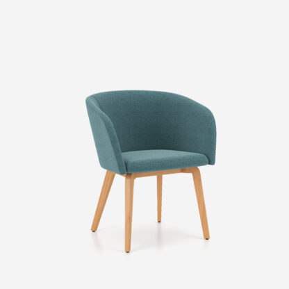 Modern Styled Tub Chair/Sofa with Wood or Metal Legs | Soft Reception Seating | 