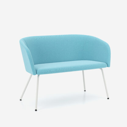 Modern Styled Tub Chair/Sofa with Wood or Metal Legs | Soft Reception Seating | 