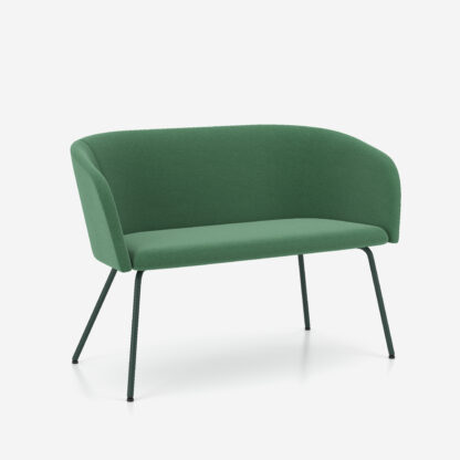 Modern Styled Tub Chair/Sofa with Wood or Metal Legs | Soft Reception Seating | 