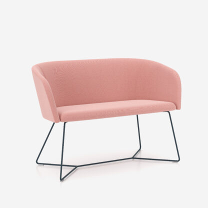 Modern Styled Tub Chair/Sofa with Wood or Metal Legs | Soft Reception Seating | 