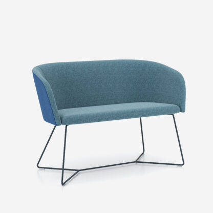 Modern Styled Tub Chair/Sofa with Wood or Metal Legs | Soft Reception Seating | 