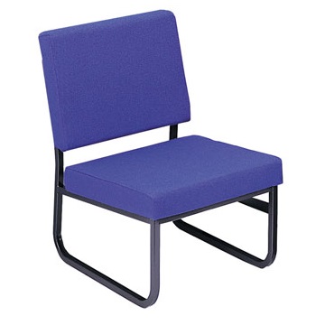 Soft Seating Easy Chair Metal  Skid Frame | Reception Seating | BEMS1