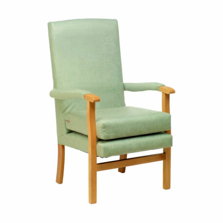 CORONATION Classic Styled High Back Chair (Essentials Range) | Bedroom Chairs | BL2W