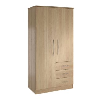 Coventry Range Shelf + Cupboard Bedside Table | Wardrobes | BRCWDD