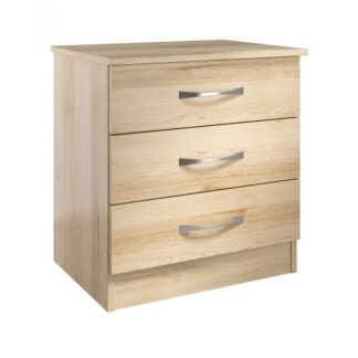 Warwick 3-Drawer Narrow Unit | Bedside Tables | BRCB3