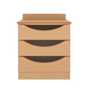 Oxford Dementia Bedside Table with Drawer and Door | Drawer Chests | BRDCW1