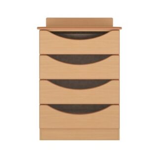 Oxford Dementia Bedside Table with Drawer and Door | Drawer Chests | BRDCW3