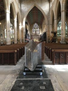 stacking church chair, stacking chair, stacking chairs, wooden stacking chairs, chrome stacking chairs, cathedral chairs, gloucester chairs, st botolph's