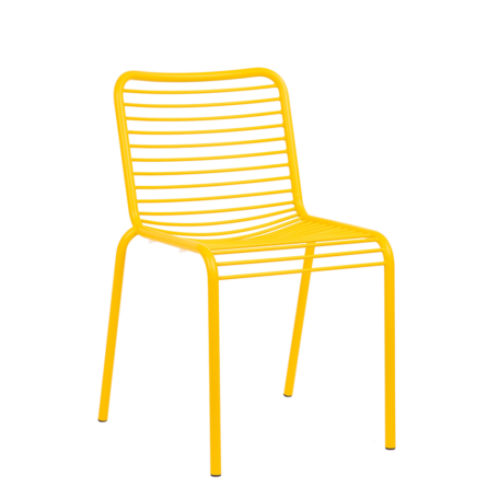 Contemporary POP! One Piece Stacking Chair | All By Material | P2