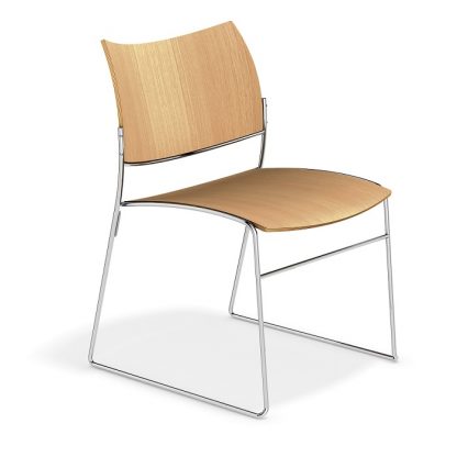 Canterbury Curvy Stacking Contemporary Cathedral Chair | Chapel Chairs | CSB