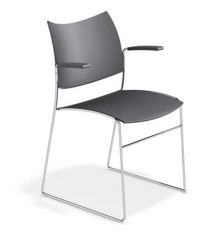 Canterbury Curvy Stacking Contemporary Conference Chair | Conference Chairs | PLWC