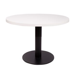 ROMA Round Base Coffee Table with Square or Round MFC Top | Cafe Tables | CT5-C