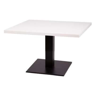 ROMA Square Base Poseur Table with Square or Round MFC Top | Cafe Tables | CT5S-C