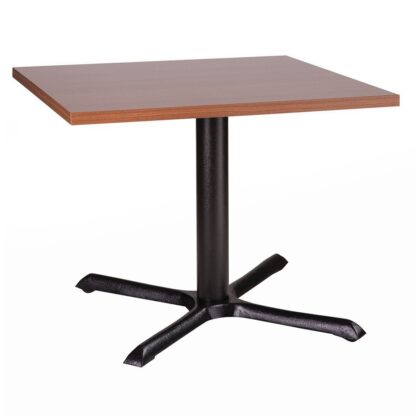Cross Base Budget Poseur Table with Square or Round Top | Cafe Tables | CT6-C