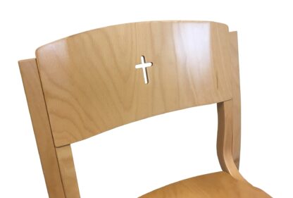 Lightweight Wooden Stacking Chair | All By Material | LAM