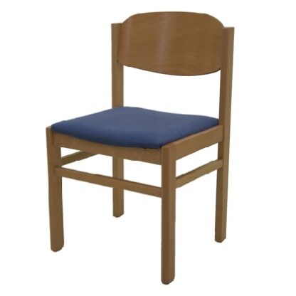 Non Stacking Wooden Chapel and Church Chair | Library Chairs | E4U
