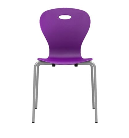 Café/Dining Polypropylene Painted legs Finish Chair | Cafe Chairs | ELOT6