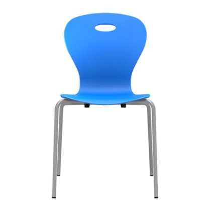 Café/Dining Polypropylene Painted legs Finish Chair | Cafe Chairs | ELOT6