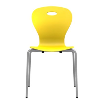 Café/Dining Polypropylene Painted legs Finish Chair | Cafe Chairs | ELOT6