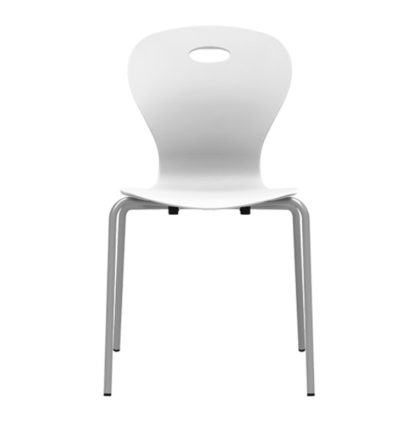 Café/Dining Polypropylene Painted legs Finish Chair | Cafe Chairs | ELOT6