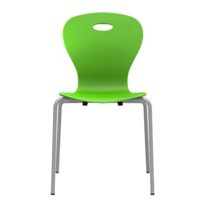 Café/Dining Polypropylene Painted legs Finish Chair | Cafe Chairs | ELOT6