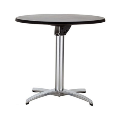 SUNNY Nesting Flip-Top Cafe Table - Silver Finish | All Crematoria Extras | ESUN1