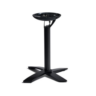 SUNNY Nesting Flip-Top Cafe Table - Black Finish | Cafe Tables | CT6-D