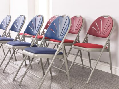 Fanback  Folding Chair - Padded Seat | All By Type | F4