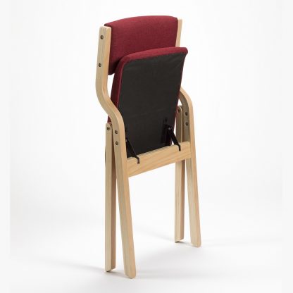 Wooden Frame Upholstered Folding Church Chair | Folding Chairs | FW