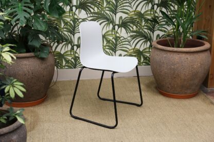 FLUX Wood Leg Café Chair | All By Material | FLUS