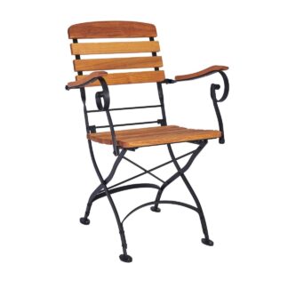 TERRACE Outdoor Folding Armchair | Cafe Chairs | FLUW