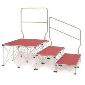 UltraLight Staging Step Guardrail | Gopak Ultralight Staging Trolleys and Accessories | GOPUSGS