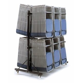 HI3 - 3 Section High Folding Chair Trolley | Folding Chair Trolleys | HI3