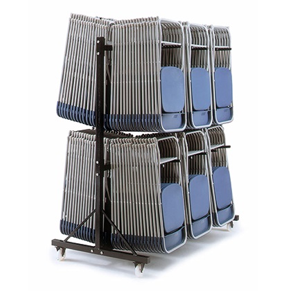 HI3 - 3 Section High Folding Chair Trolley | Community Folding Chair Trolleys | OTF
