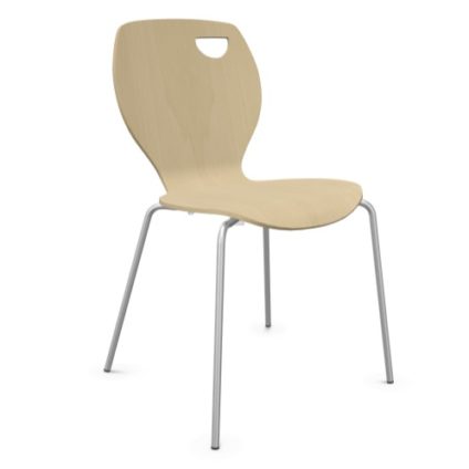 Bistro Stacking Cafe Chair with Handhold | All Crematoria Extras | L8