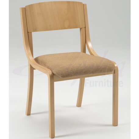 Lightweight Wooden Stacking Chair | All By Material | LAMSH