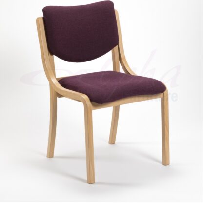 Lightweight Wooden Stacking Chair | Chapel Chairs | LAMU