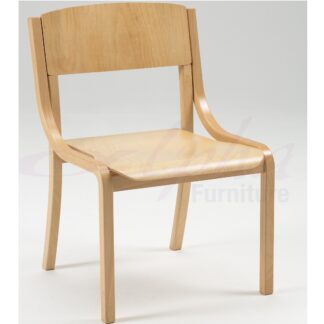 Lightweight Wooden Stacking Chair | Chapel Chairs | CREM